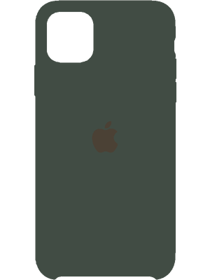 Apple Silicone Case for iPhone 11 Pro Max (Dark Green)