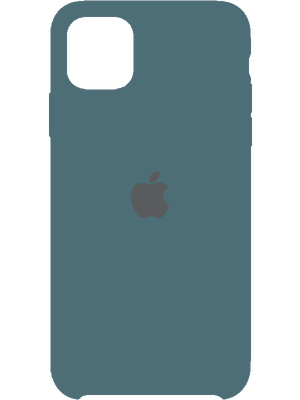 Apple Silicone Case for iPhone 11 Pro Max  (Темно Бирюзовый)