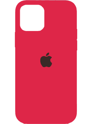 Apple Silicone Case for iPhone 12/12 Pro (Bright Pink)