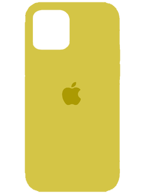 Apple Silicone Case for iPhone 12/12 Pro (Yellow)
