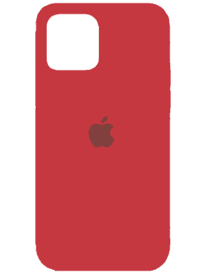 Apple Silicone Case for iPhone 12/12 Pro (Բաց Կարմիր)