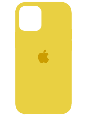 Apple Silicone Case for iPhone 12 Mini (Դեղին)
