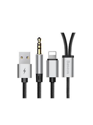 Baseus Apple To 3.5 MM and USB Charging Audio