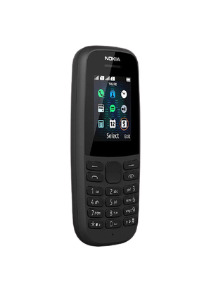 Nokia 105 2 Sim (Սև) photo