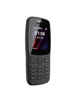 Nokia 106 2 Sim (Սև) photo