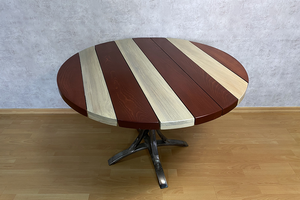 Table made of natural wood AF207