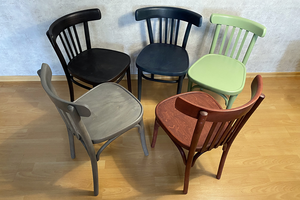 Multicolored Viennese Chairs AF235