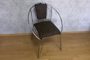 Stainless Steel Armchair AF246