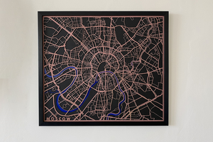 Decor &quot;Map Of Moscow&quot; AF252