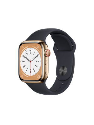 Apple Watch Series 8 41mm Stainless Steel (Ոսկեգույն)