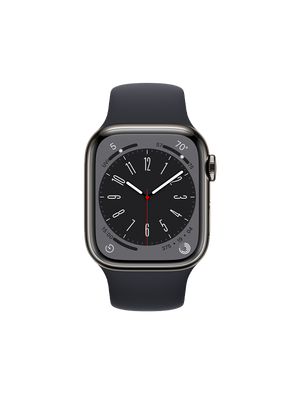 Apple Watch Series 8 41mm Stainless Steel (Սև) photo