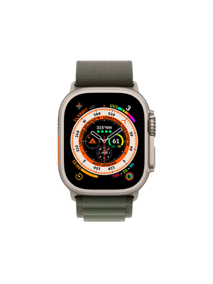 Apple Watch Ultra 49mm Titanium (Green Alpine Loop) photo