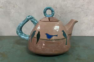 Глиняный чайник NC006