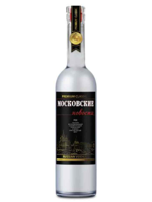 Vodka «Moscow news RED3» 0.5l