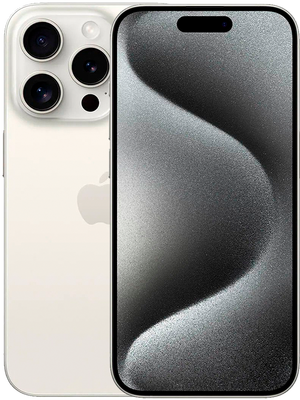 iPhone 15 Pro Max 256 GB eSim (Սպիտակ Տիտան)