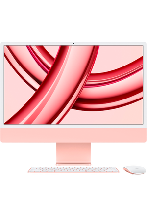 Apple iMac M3 8-Core MQRD3 256 GB 2023 (Կարմիր)