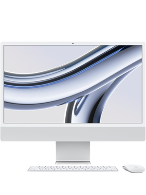 Apple iMac M3 10-Core MQRJ3 256 GB 2023 (Արծաթագույն)