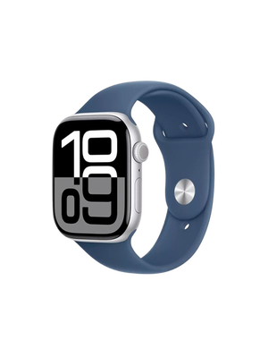 Apple Watch Series 10 46mm Aluminum GPS + Cellular (Серебряный)