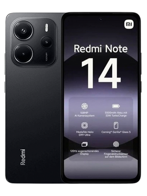 Xiaomi Redmi Note 14 4G 8/128GB (Midnight Black)
