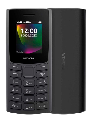 Nokia 106 Dual Sim 2G 2023 (Սև)