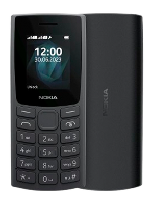Nokia 105 Dual Sim 2G 2023 (Սև)