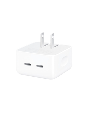 Apple Adapter Dual USB-C Port 35W HIGH COPY Белый