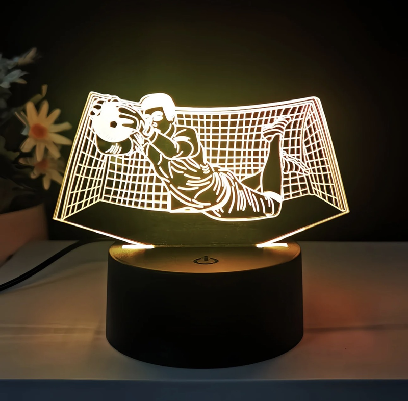 Goalkeeper Table lamp photo