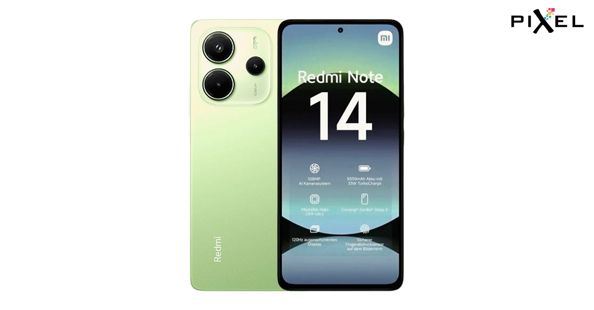 スマートフォン本体 Redmi Note 14 Lime Green 8GB/256GB Xiaomi Redmi Note 14 256/8GB Lime Green — | Miami Centers
